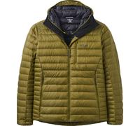 Rab - Doudoune de randonnée en duvet recyclé - Microlight Alpine Hoody Oak - Taille XL - Marron Marron XL