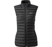 Rab - Doudoune sans manches en duvet d'oie - Microlight Vest W Black pour Femme - Taille XS - Noir Noir XS