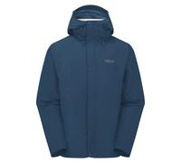Rab Downpour Hommes Veste de pluie M Bleu