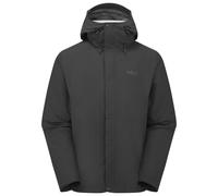 Rab Downpour Hommes Veste de pluie XL Noir