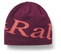 Rab - Logo Beanie - Bonnet - One Size - mulberry / hibiscus