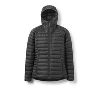 Rab - Doudoune chaude en duvet - Microlight Alpine Jacket W Black Graphene pour Femme - Taille XS - Gris Gris XS