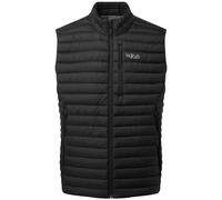 Rab - Doudoune sans manches en duvet - Microlight Vest Black pour Homme - Taille L - Noir Noir L