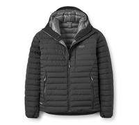 Rab - Doudoune coupe-vent en duvet - Microlight Windstopper Hoody Black pour Homme - Taille XL - Noir Noir XL