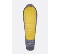 Rab - Sac de couchage de bivouac/trekking - Neutrino -6C / 20F Graphene/Dark Pollen - Taille Gauche - Jaune Jaune Gauche