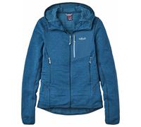 Rab - Polaire technique légère et respirante - Ascendor Light Hoody W Tempest Blue pour Femme en Matières Recyclées - Taille 14 UK - Bleu Bleu 14 UK