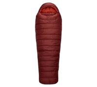 Rab - Sac de couchage 4 saisons - Ascent 900 Oxblood Red pour Homme - Taille Regular - Rouge Rouge Regular