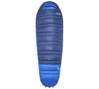 Rab - Sac de couchage de bivouac/trekking - Ascent -12C / 10F Tempest Blue/Maya Blue - Taille Gauche - Bleu Bleu Gauche