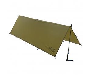 Rab - Siltarp 1 - Tarp - 2,5 x 1,4 m - olive
