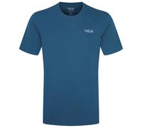 Rab - Stance Mountain Peak Tee - T-shirt - L - tempest blue