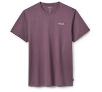 Rab - Stance Mountain Peak Tee - T-shirt - M - dark iris
