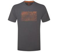 Rab - Syncrino Ridge Tee - Haut en mérinos - XXL - graphene