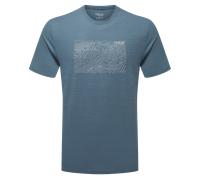 RAB - Syncrino Ridge Orion Blue - L - Tee-shirt de rando