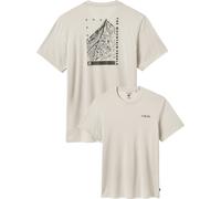 Rab - T-shirt de randonnée stretch et léger - Crimp Esker Tee Pebble pour Homme - Taille L - Gris Gris L