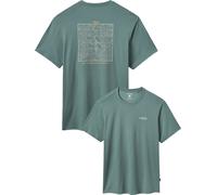 Rab - T-shirt de randonnée stretch et respirant - Crimp Elevation Tee Sage pour Homme en Bois - Taille M - Vert Vert M