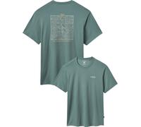 Rab - T-shirt de randonnée stretch et respirant - Crimp Elevation Tee Sage pour Homme en Bois - Taille XL - Vert Vert XL