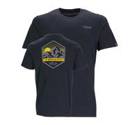 Rab - T-shirt en coton - Stance Mountain Peak Tee Beluga pour Homme en Coton - Taille S - Gris Gris S