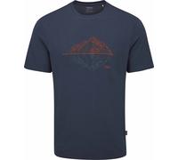 Rab - T-shirt respirant - Crimp Reflection Tee Tempest Blue pour Homme - Taille L - Navy Navy L
