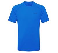 Rab T-shirt Sonic pour homme - T-shirt léger et respirant à manches courtes pour la course à pied et la randonnée, Bleu Maya, M