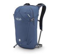 Rab Tygen Sac à dos - Sac à dos léger et respirant pour voyage, randonnée et trajets, Bleu tempête, 18-Liter (Back Length - Medium)