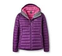 Rab - Doudoune chaude en duvet - Microlight Alpine Jacket W Mulberry pour Femme - Taille L - Violet Violet L