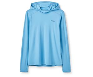 Rab - Women's Force Hoody - T-shirt technique - 44 - bluebird
