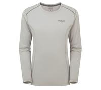 Rab - Women's Force LS - Maillot thermique femme Dark Pewter - S