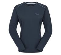 Rab - Women's Force LS - Maillot thermique femme Tempest Blue - L
