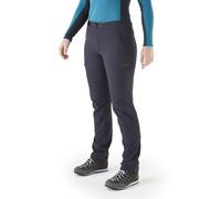 Pantalon softshell femme rab incline as noir