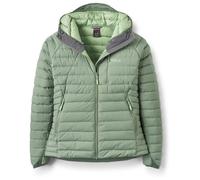 Rab - Women's Microlight Windstopper Hoody - Doudoune - 36 - dark fig green