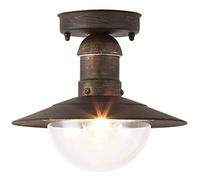 Raba Lux lampe d’extérieur Oslo, Métal Plastique, Antik Gold, 24 x 24 x 21,5 cm, E27