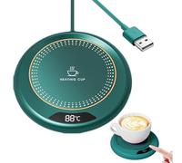 Rabagateur à tasse électrique - Course de réchauffement de boisson intelligente, coussinets de chaleur multifonctionnels pour eau à eau | Assiette de contrôle de la température automatique, réchauffeu
