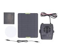 Rabaginage à énergie solaire 20W chauffage solaire portable pour poulaille