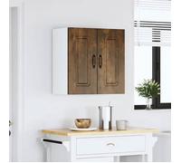 “Rabais""Meuble haut suspendue - VIDAXL - Armoire murale de cuisine Kalmar chêne fumé - bois d'ingénierie Août74721