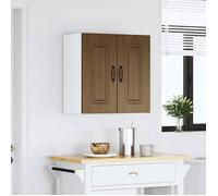 “Rabais""Meuble haut suspendue - VIDAXL - Armoire murale de cuisine Kalmar chêne marron - bois d'ingénierie Août98512