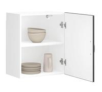 “Rabais""Meuble haut suspendue - VIDAXL - Armoire murale de cuisine Lucca noir - bois d'ingénierie Août65305