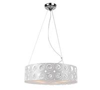 Rabalux 2914 Lampe Suspendue, Métal, E27, Weiß