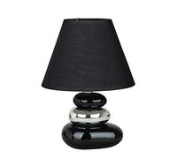Rabalux 4950 Lampe de Table, Céramique, E14, Schwarz, Chrom