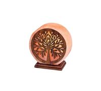 Rabalux 76009 Lampe décorative Igdrasil, E14, sel gemme, orange, ronde, intérieur, ø150mm