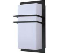 Rabalux 8169 Applique extérieure Seattle, plastique E27, noir-blanc, moderne, IP44, 26,6cm