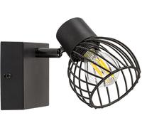 Rabalux Aberama applique murale 1x10 W noir 73001