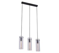 Rabalux Acantha lampe suspendue 3x60 W noir-transparent 5259