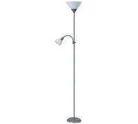 Rabalux Action lampadaire 2x100 W blanc-argenté 4028