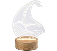 Rabalux Akali lampe de table 1x2 W transparent-bois 76001