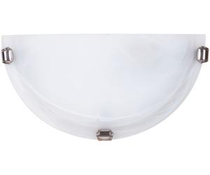 Rabalux Alabastro applique murale 1x60 W blanc-chrome 3002