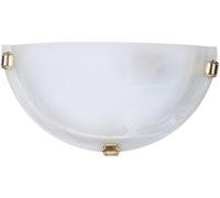 Rabalux Alabastro applique murale 1x60 W blanc-doré 3001