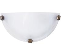 Rabalux Alabastro applique murale 1x60 W blanc-marron 3003