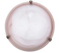 Rabalux Alabastro plafonnier 2x60 W rose 3353