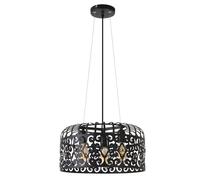 Rabalux Alessandra lampe suspendue 3x60 W noir 2158