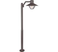 Rabalux Almada lampadaire extérieur 1x10 W transparent-marron 7886